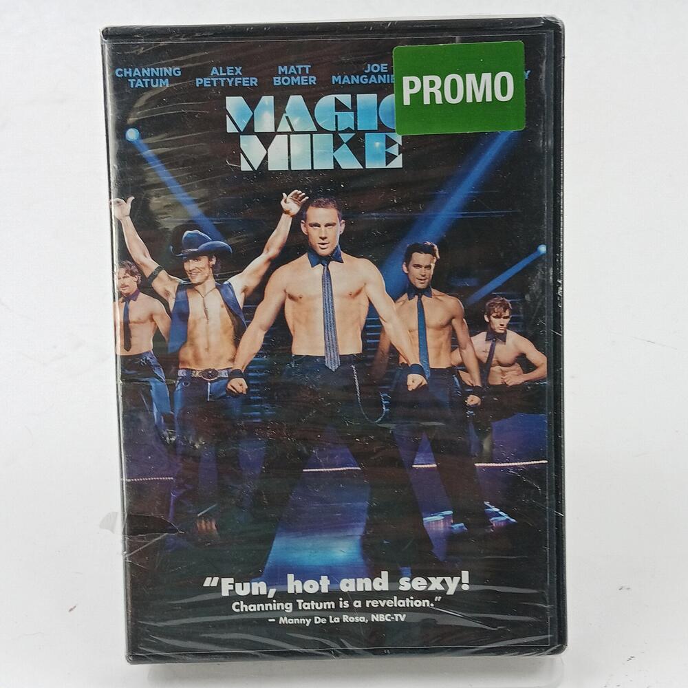 Magic Mike DVD Promo Widescreen Channing Tatum Alex Pettyfer R Warner New Sealed